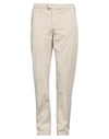 Dondup Man Pants Beige Size 33 Cotton, Lyocell, Elastane
