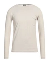 Rossopuro Man Sweater Beige Size 4 Cotton In Beige