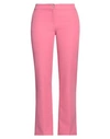 Kartika Woman Pants Pink Size 8 Polyester, Elastane