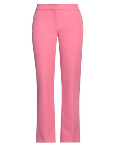 Kartika Woman Pants Pink Size 8 Polyester, Elastane