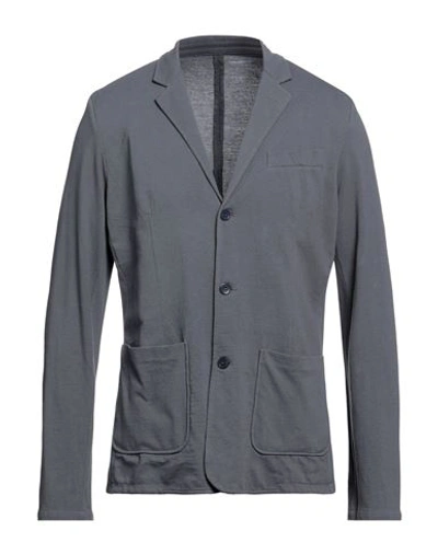 Majestic Filatures Man Suit Jacket Lead Size Xxl Cotton In Grey