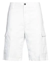 Carhartt Wip Man Shorts & Bermuda Shorts White Size 33 Cotton