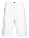 Carhartt Wip Man Shorts & Bermuda Shorts White Size 32 Cotton