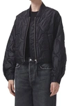 AGOLDE IONA QUILTED NYLON JACKET