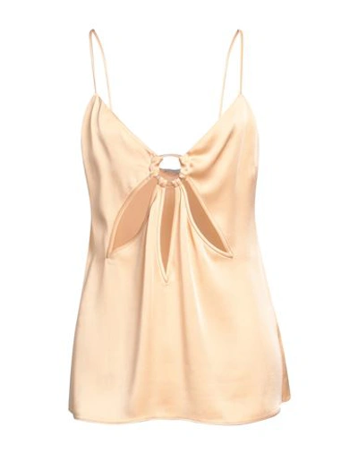 Stella Mccartney Woman Top Apricot Size 2-4 Acetate, Viscose In Orange