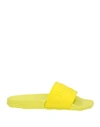 Bally Man Sandals Yellow Size 10 Rubber