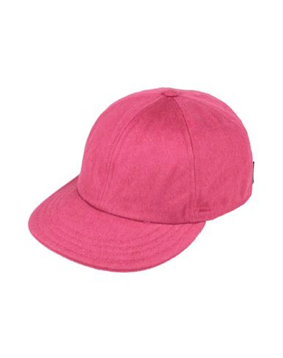 Borsalino Woman Hat Fuchsia Size 7 Cashmere In Pink