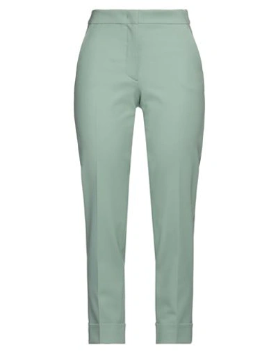 Pt Torino Woman Pants Light Green Size 0 Virgin Wool, Elastane In Green