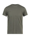 Pangaia Man T-shirt Military Green Size Xxs Organic Cotton, Seacell