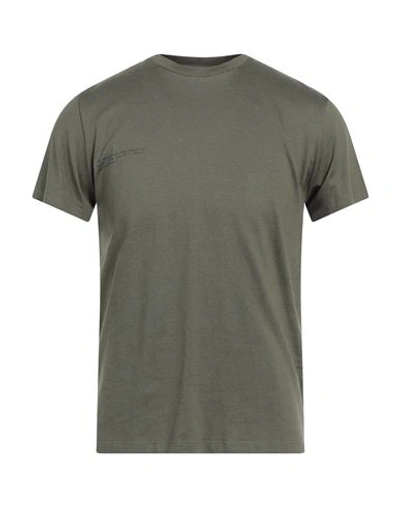 Pangaia Man T-shirt Military Green Size Xxs Organic Cotton, Seacell