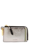 Allsaints Remy Wallet In Pewter/gold