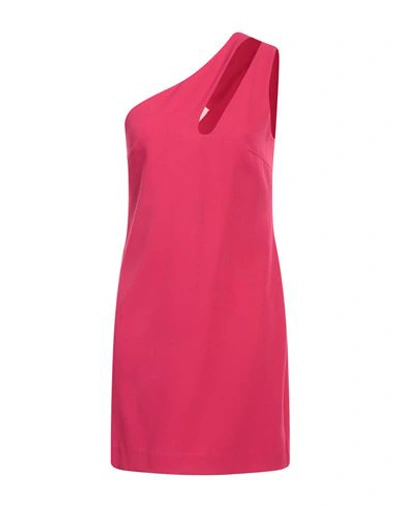P.a.r.o.s.h P. A.r. O.s. H. Woman Mini Dress Fuchsia Size S Polyester, Elastane In Pink