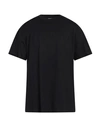 Dondup Man T-shirt Black Size Xxl Cotton