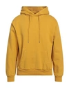 Paura Man Sweatshirt Mustard Size Xl Cotton In Yellow