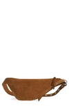Rag & Bone Petra Suede Sling Bag In Gldenbrwsd