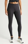 Zella Onward Hybrid Leggings With Pockets In Black