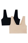 DKNY TABLE TOPS ASSORTED 2-PACK BRALETTES