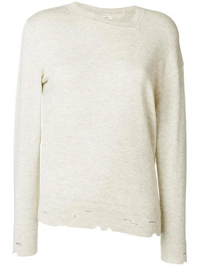 Isabel Marant Étoile Étoile Destroyed Effect Jumper - Nude & Neutrals