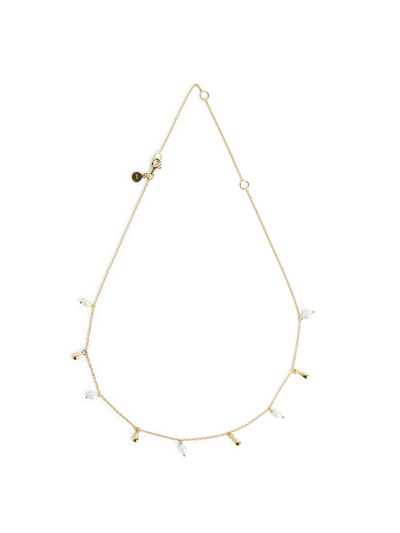Claudia Bradby Women's Lagertha Drop Choker Necklace Gold