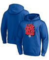 FANATICS MEN'S ROYAL LA CLIPPERS L.A. OUR WAY POST UP HOMETOWN COLLECTION PULLOVER HOODIE