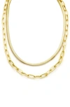 PANACEA LAYERED CHAIN NECKLACE