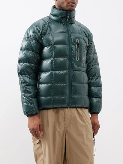And Wander Down-filled Puffer Jacket In Green