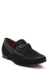 Donald Pliner Nylon Bit Loafer In Black