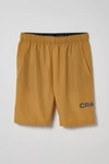 CRAFT CORE ESSENCE SHORT IN RUST, MEN'S AT URBAN OUTFITTERS