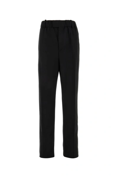 BOTTEGA VENETA BOTTEGA VENETA WOMEN BLACK WOOL PANT