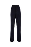 BOTTEGA VENETA BOTTEGA VENETA WOMAN DARK BLUE WOOL PANT