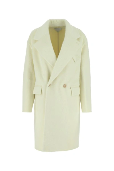 Bottega Veneta Double Breasted Coat In Pastel