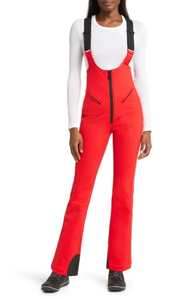 Goldbergh Phoebe Ski Dungarees In Red