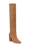 Stuart Weitzman Yuliana Suede Knee Boots In Camel