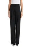 ISABEL MARANT STAYA LOOSE WAIST STRETCH COTTON PANTS