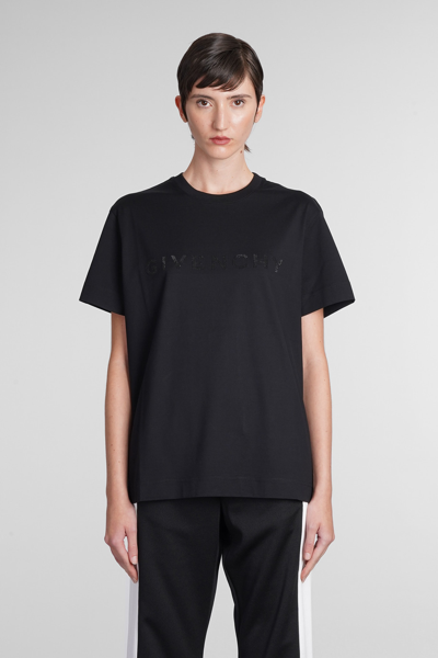 Givenchy Black Cotton T-shirt