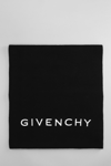 GIVENCHY SCARVE IN BLACK WOOL
