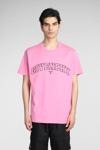 Givenchy T-shirt In Rose-pink Cotton In Rose-pink
