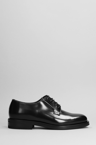 Givenchy Black Leather Lace-up Shoes