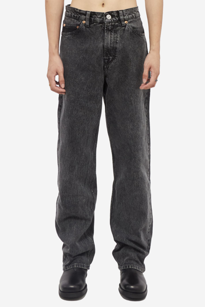 Our Legacy Gray Formal Cut Jeans In Black