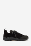 Our Legacy Black Suede Leather Sneakers With Vibram Sole In Black