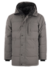 Canada Goose Carson Cotton Blend Down Parka In Grey