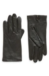 COLE HAAN SILK LINED LEATHER GLOVES
