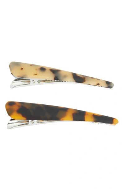 Tasha Assorted 2-pack Resin Hair Clips In Tort