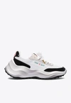Casablanca Atlantis Perforated-leather Sneakers In White