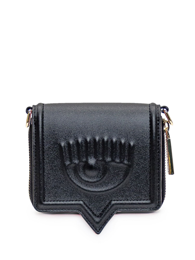 Chiara Ferragni Eyelike Wallet In Black
