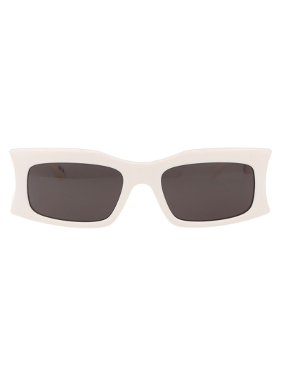 Balenciaga Sunglasses In 004 Ivory Ivory Grey