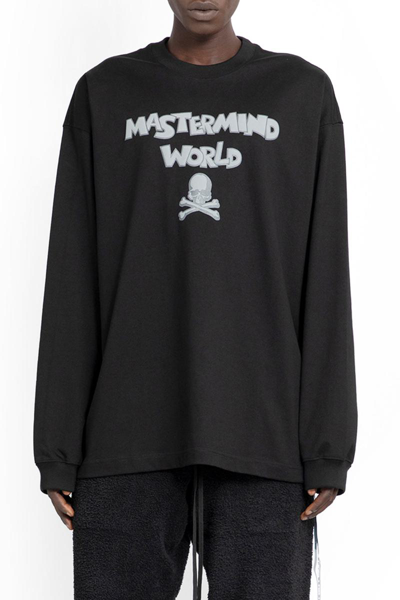Mastermind Japan T-shirt Mastermind World Men In Black