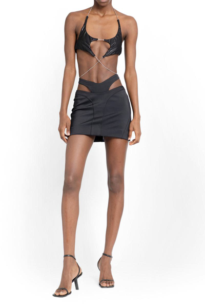 Mugler Swimwear In Black