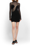 Nensi Dojaka Mini Dress In Black