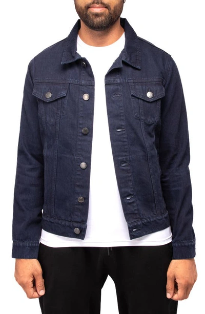 X-RAY XRAY SLIM WASHED DENIM JACKET
